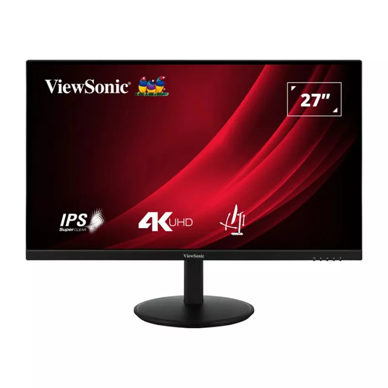 68,6cm/27 (3840x2160) ViewSonic VG2708-4K 16:9 4K IPS HDR10 4ms 60Hz 2xHDMI DP Pivot Black