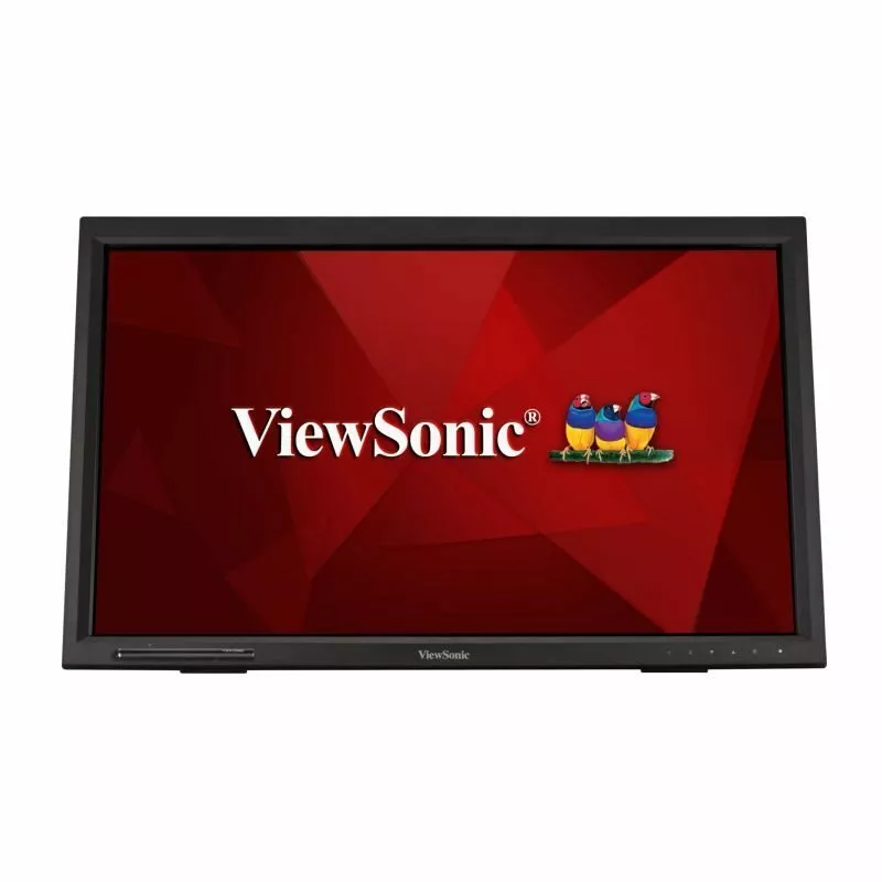 24" FHD SuperClear® MVA IR 10 points touch monitor with VGA, DVI, HDMI, 2 USB ports and speakers