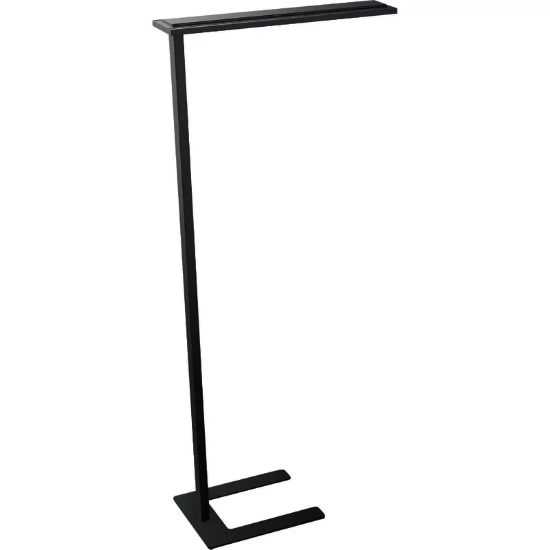 Novus LED Stehleuchte Attenzia neo, Ausf. Aluminium schwarz, 4000 Kelvin, 12421 Lumen, Masse: BxTxH 85,5 x 19 x 18 cm