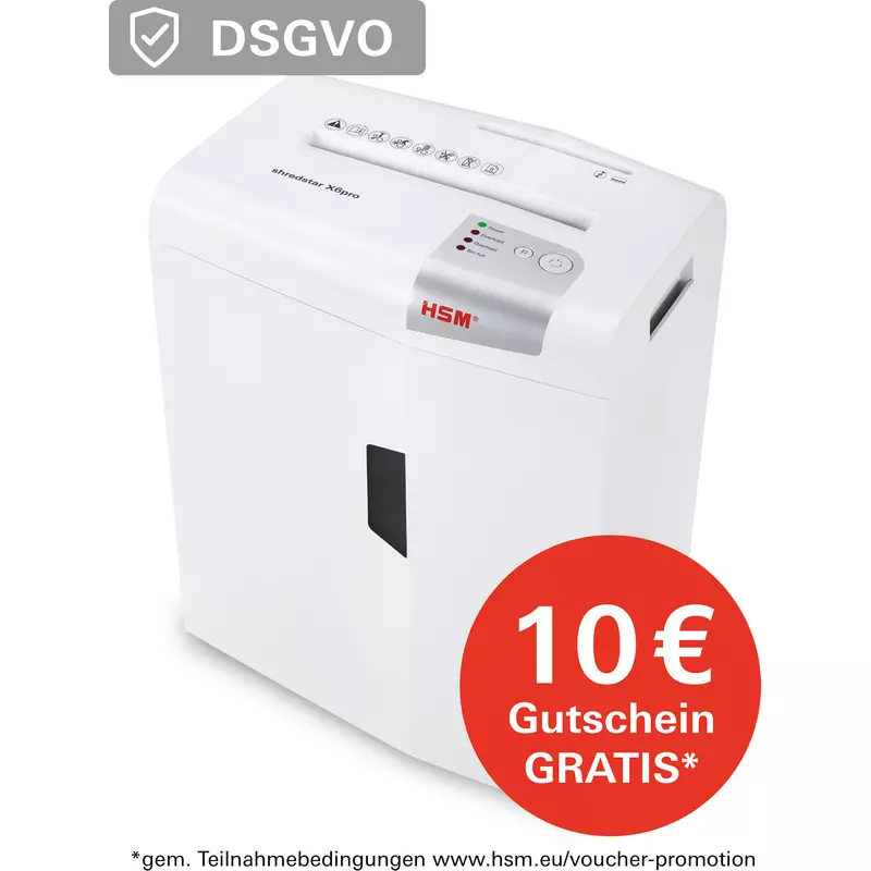 Aktenvernichter HSM shredstar X6pro