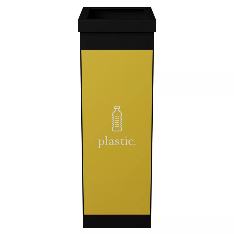 Paperflow Mülltrenner Kunststoff 60l sw