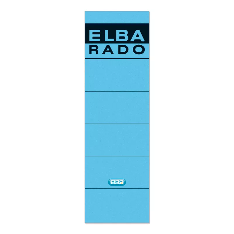 Elba Ordneretikett breit/kurz sk bl 10 St.