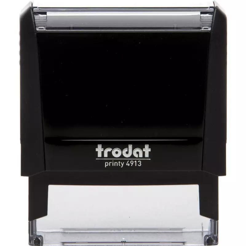 Trodat Selbstfärbender Textstempel Printy 4.0 4913, 6-zeilig, 58 x 22 mm