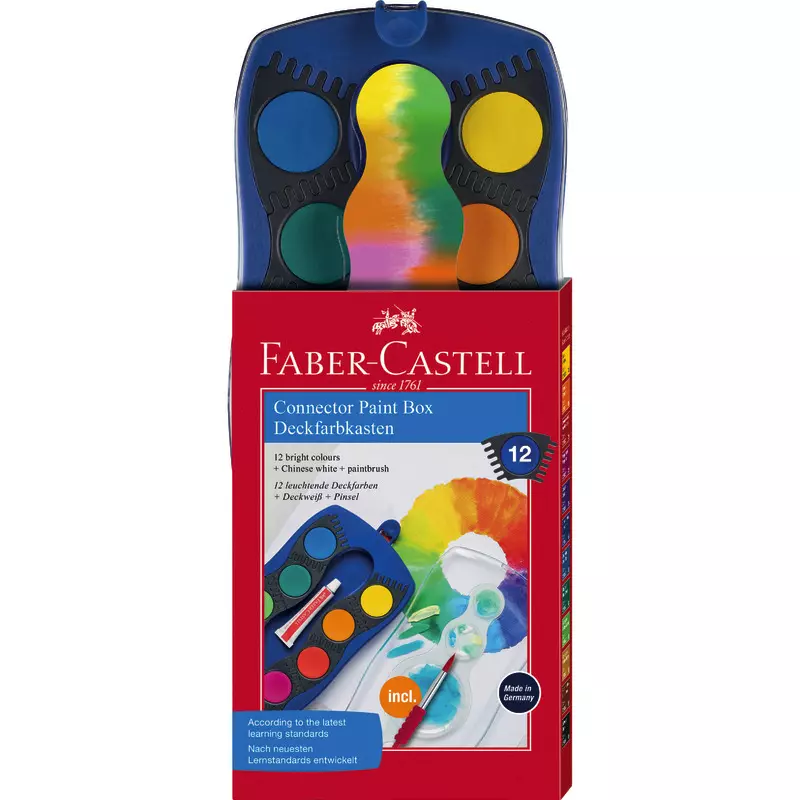 Faber-Castell Farbkasten Connector 12 Farben