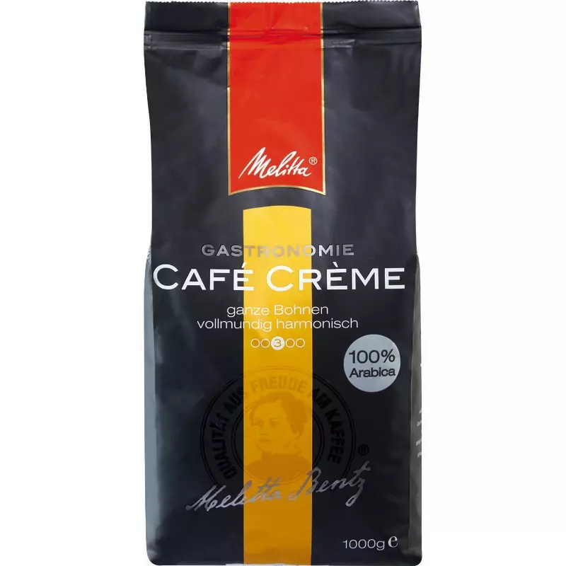 Melitta Gastronomie Café Crème 1.000 g, Bohnen