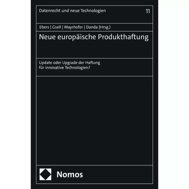Neue europäische Produkthaftung