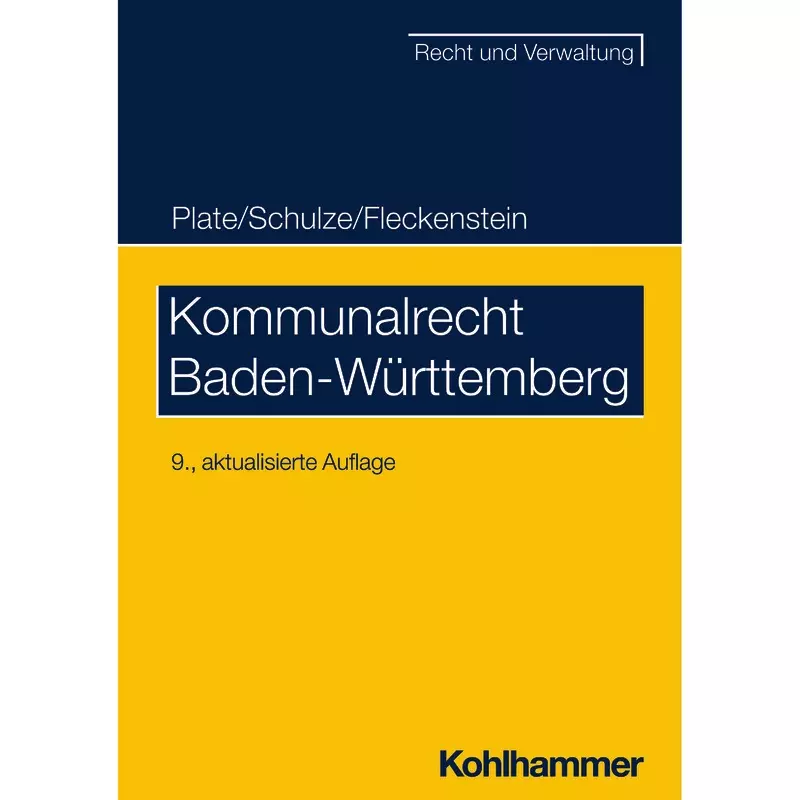 Kommunalrecht Baden-Württemberg
