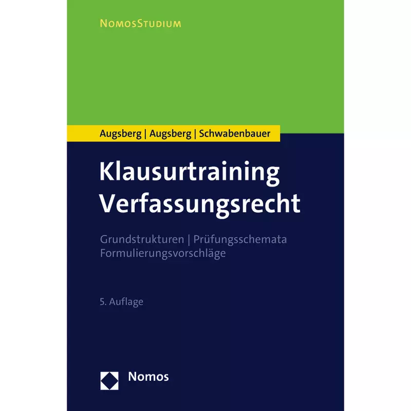 Klausurtraining Verfassungsrecht
