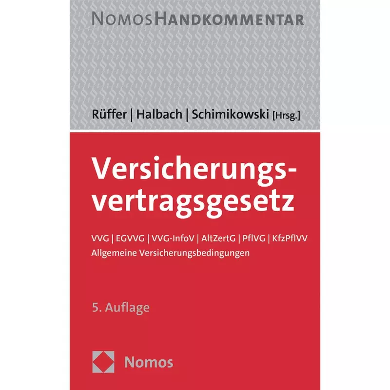 Versicherungsvertragsgesetz - VVG