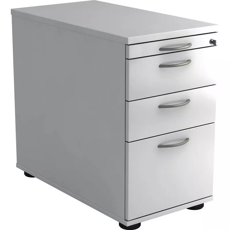 SoldanOffice Standcontainer, 1 Materiallade, 2 Schubladen, 1 Hängeregistraturauszug, mit Schloss