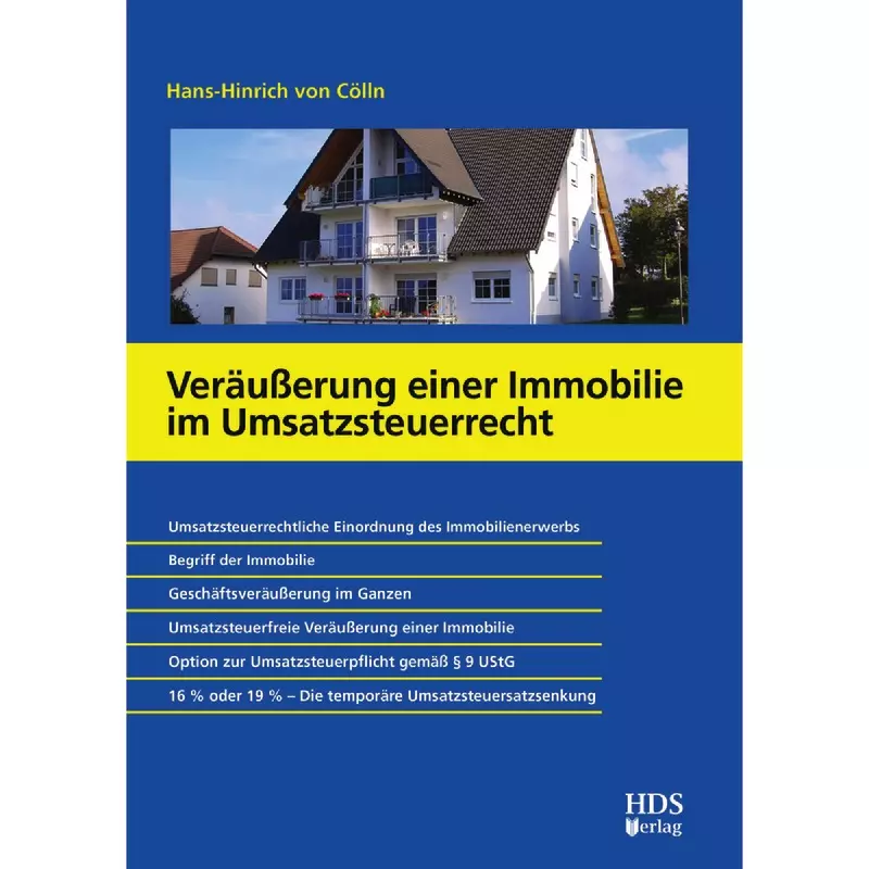 Veräußerung einer Immobilie im Umsatzsteuerrecht