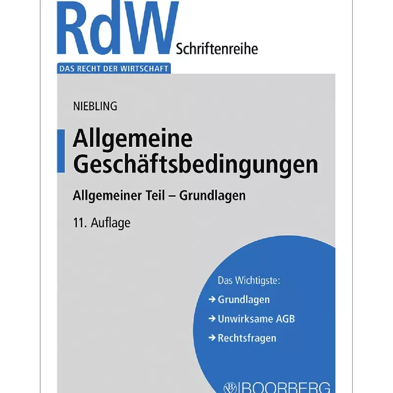 Allgemeine Geschäftsbedingungen