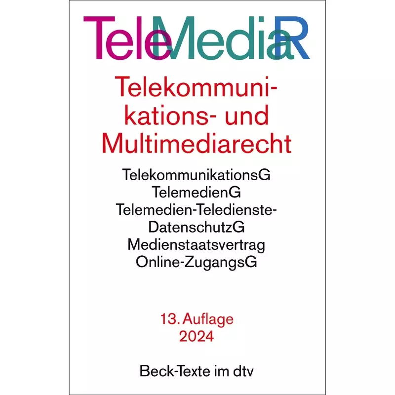 Telemediarecht: TeleMediaR (dtv 53237)
