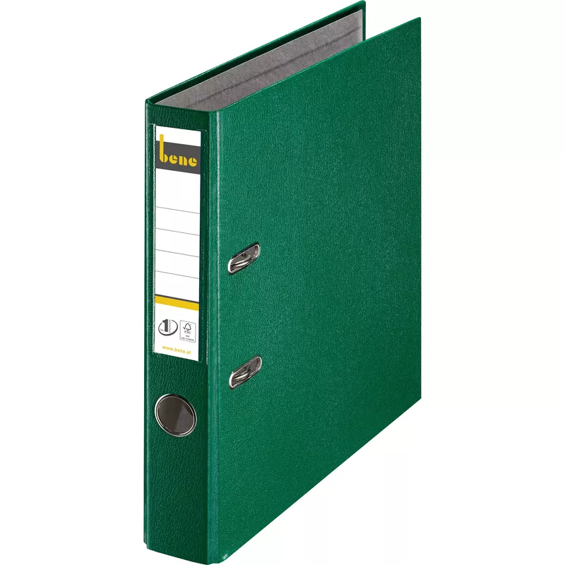 Bene Ordner DIN A4 52mm PP grün