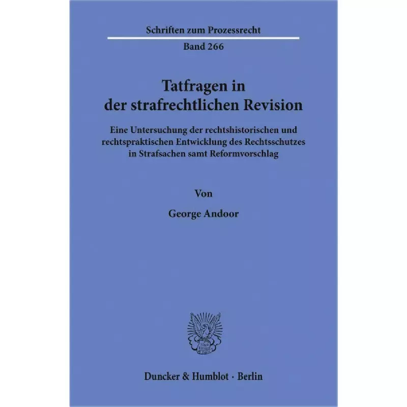 Tatfragen in der strafrechtlichen Revision