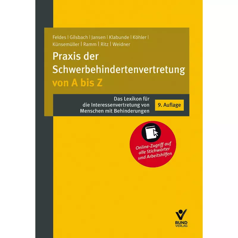 Praxis der Schwerbehindertenvertretung von A bis Z