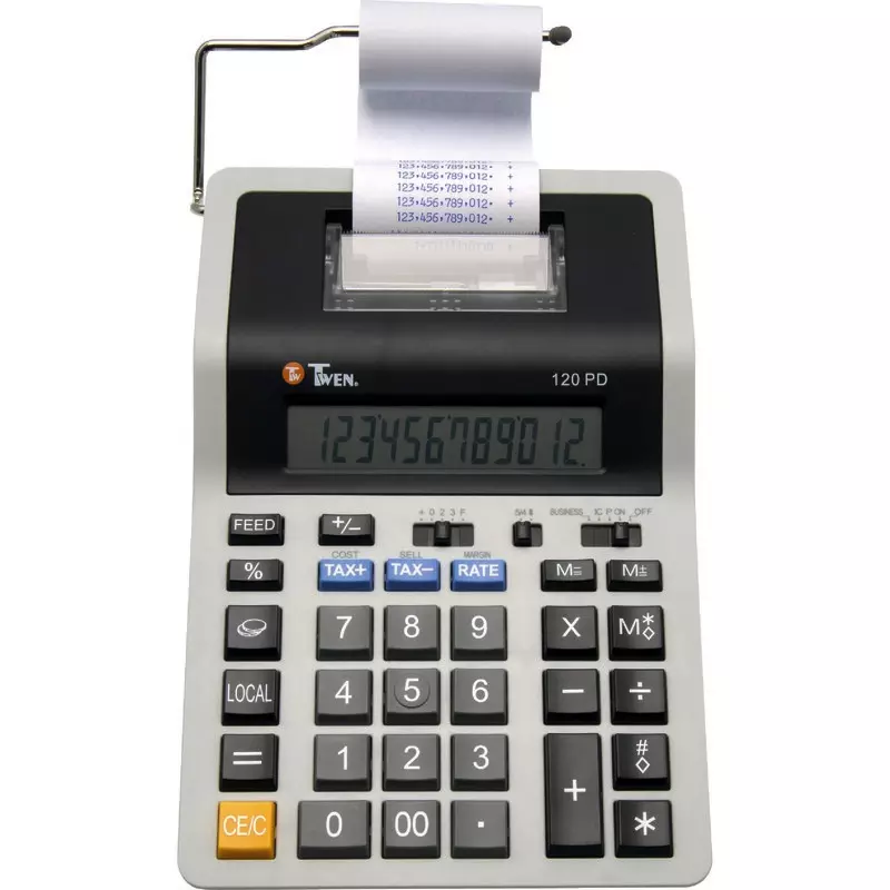 TWEN Tischrechner 120 PD, 12-stellig