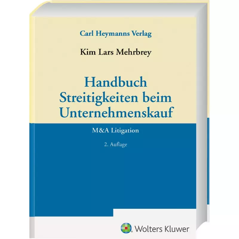 Handbuch Streitigkeiten beim Unternehmenskauf