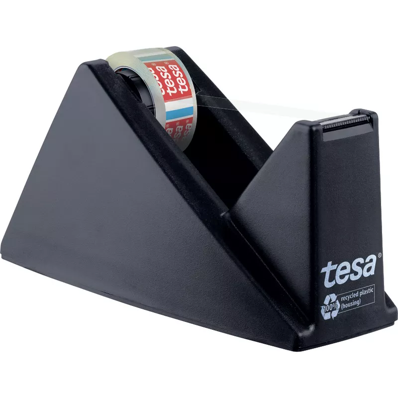 Spar-Paket!  tesa Tischabroller Easy Cut ECONOMY inkl. 1 Rolle tesafilm® clear