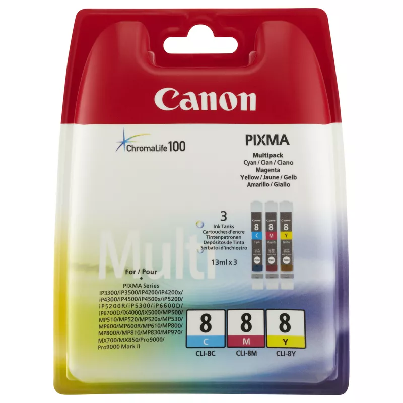 Canon CLI-8 Multipack C/M/Y
