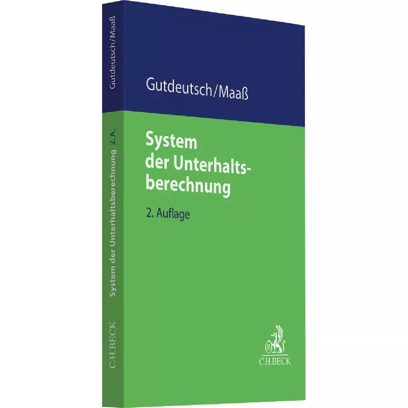System der Unterhaltsberechnung