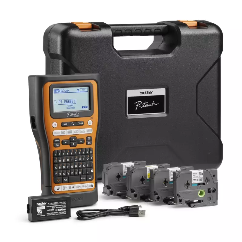 Brother Beschriftungsgerät PT-E560BTSP Professional