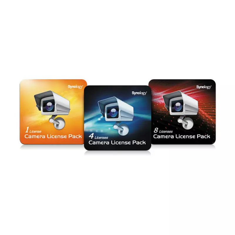Synology NAS Kameralizenzpaket (4 Cams)