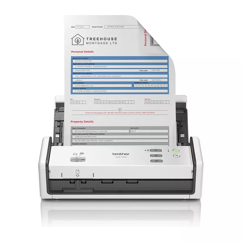 Brother ADS-1300 Duplex-Dokumentenscanner