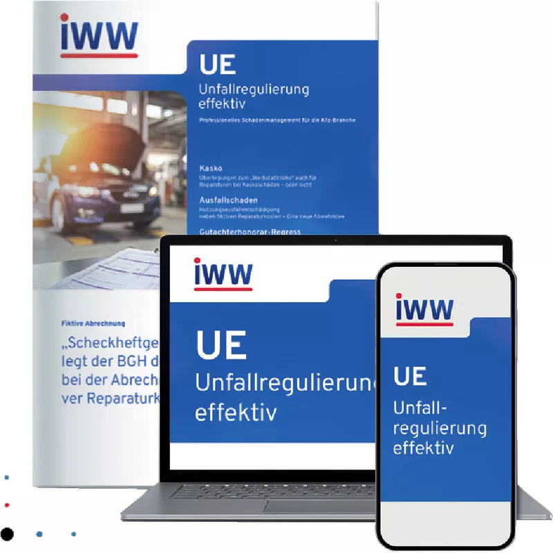UE Unfallregulierung effektiv  -  Probeabonnement