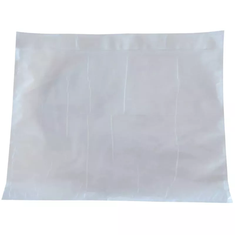 Begleitpapiertasche, C5, selbstklebend, 250 Stück,transparent DOCUFIX 2FVDO402021