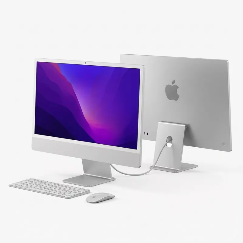 Apple iMac 24 M4 10-Core CPU (TID.Num.) CTO Silver