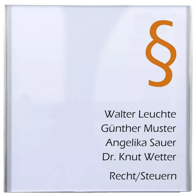 Sign Systems® Türschild LITE, 152 x 151 x 5 mm