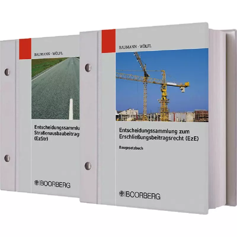 Kombiprodukt: "Entscheidungssammlung zum Erschließungsbeitragsrecht (EzE/BauGB)" / "Entscheidungssammlung zum Straßenausbaubeitragsrecht (EzStr)" - mit Fortsetzungsbezug