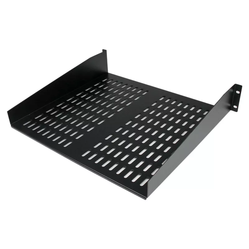 StarTech 2U 16in Universal Vented Rack Mount Cantilever Shelf - Fixed ...