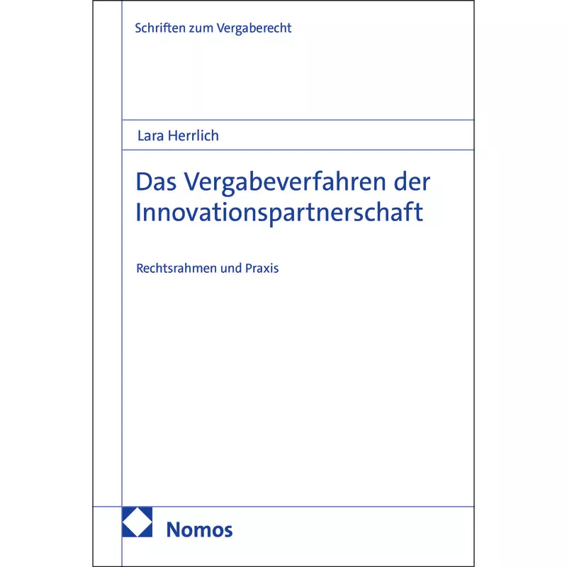 Das Vergabeverfahren der Innovationspartnerschaft
