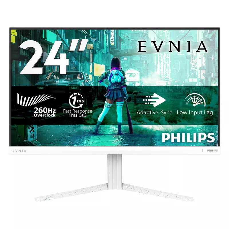 60,5 cm (23.8) 1920 x 1080 Pixel Philips 24M2N3201P/00 16:9 Full HD Fast IPS 1 ms 260 Hz HDR DisplayPort HDMI Pivot Height VESA