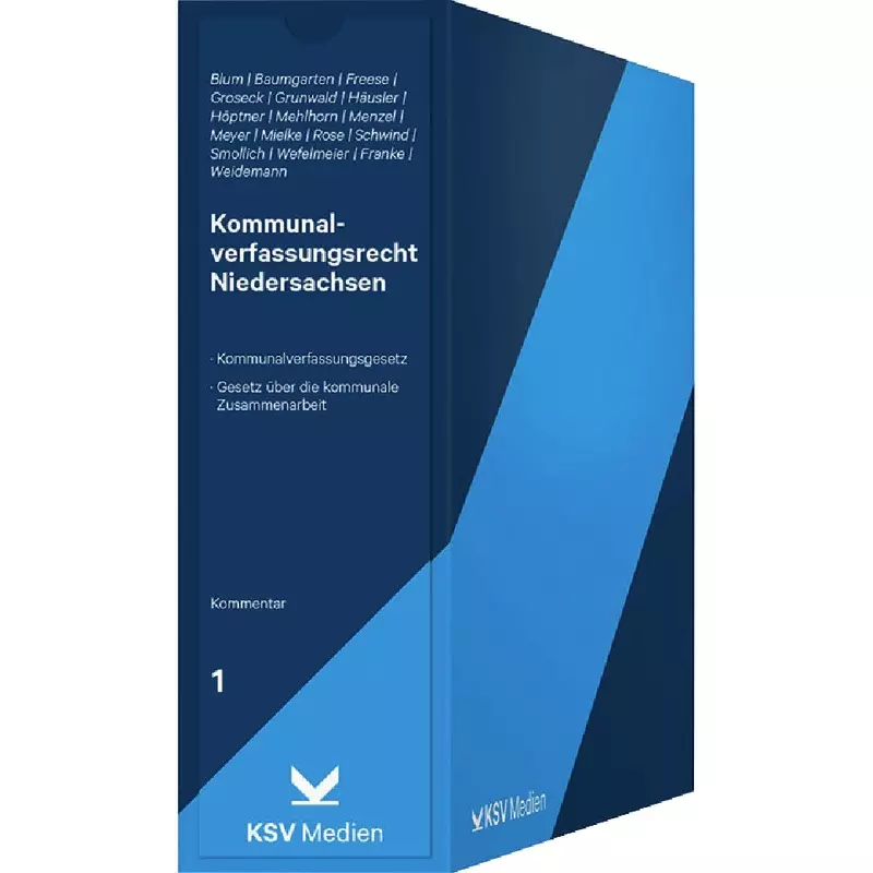 Kommunalverfassungsrecht Niedersachsen - mit Fortsetzungsbezug