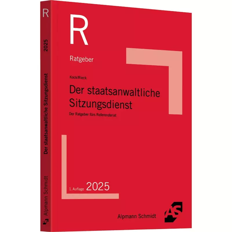 Der staatsanwaltliche Sitzungsdienst