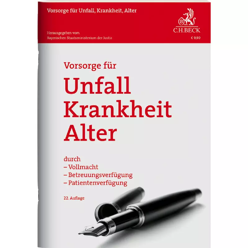 Vorsorge für Unfall, Krankheit und Alter