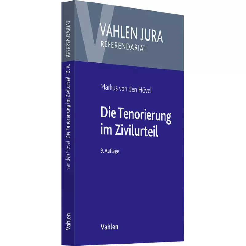 Die Tenorierung im Zivilurteil