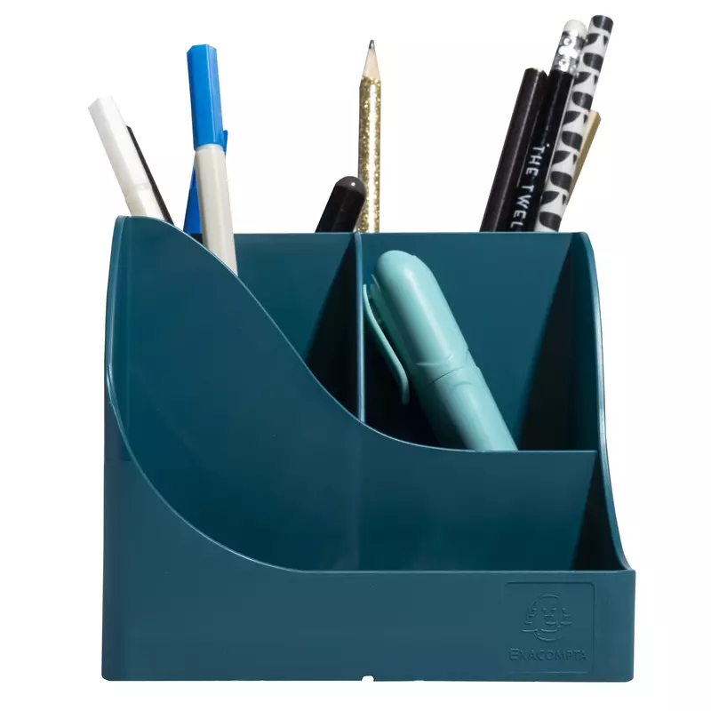 Stifteköcher Pen Wave, Neo Deco - Blaugrün
