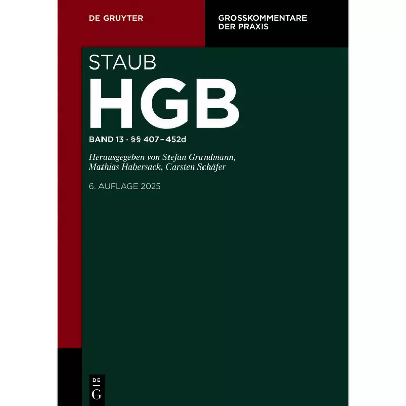 Handelsgesetzbuch: HGB - Band 13