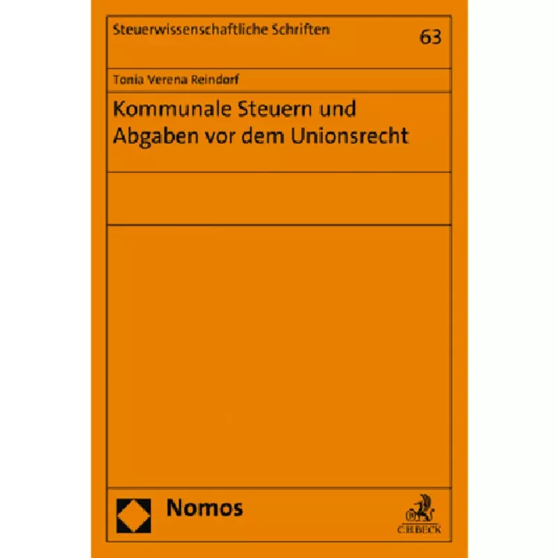 Kommunale Steuern und Abgaben vor dem Unionsrecht