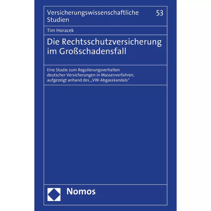 Die Rechtsschutzversicherung im Großschadensfall