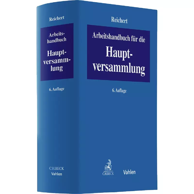 Arbeitshandbuch für die Hauptversammlung