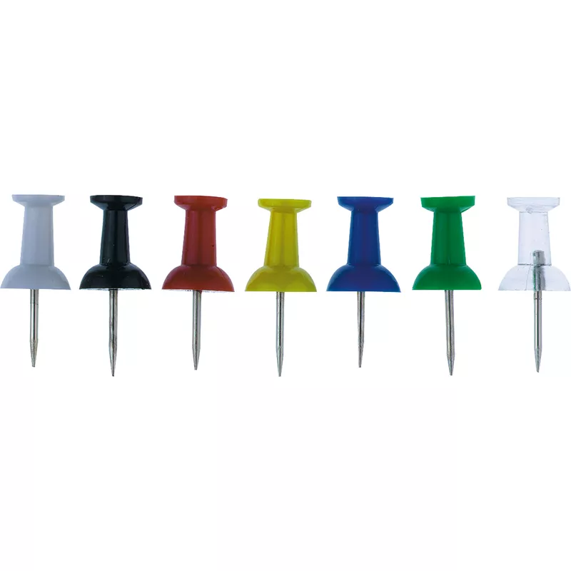 Alco Pinnwandnadel 7,5x12mm sortiert 40St