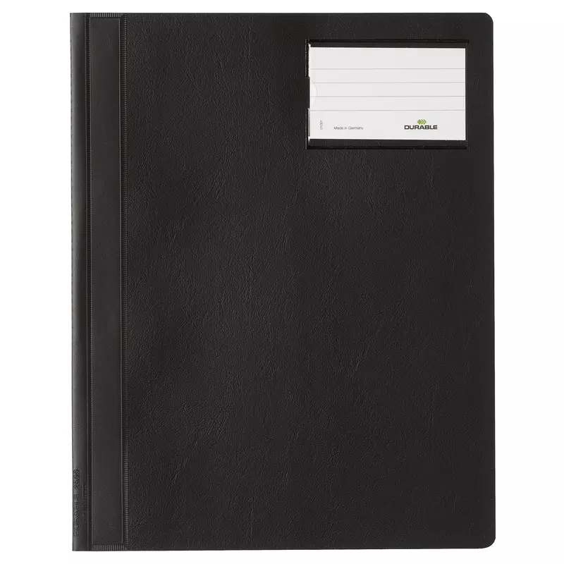Durable Schnellhefter DIN A4 Polyethylen schwarz