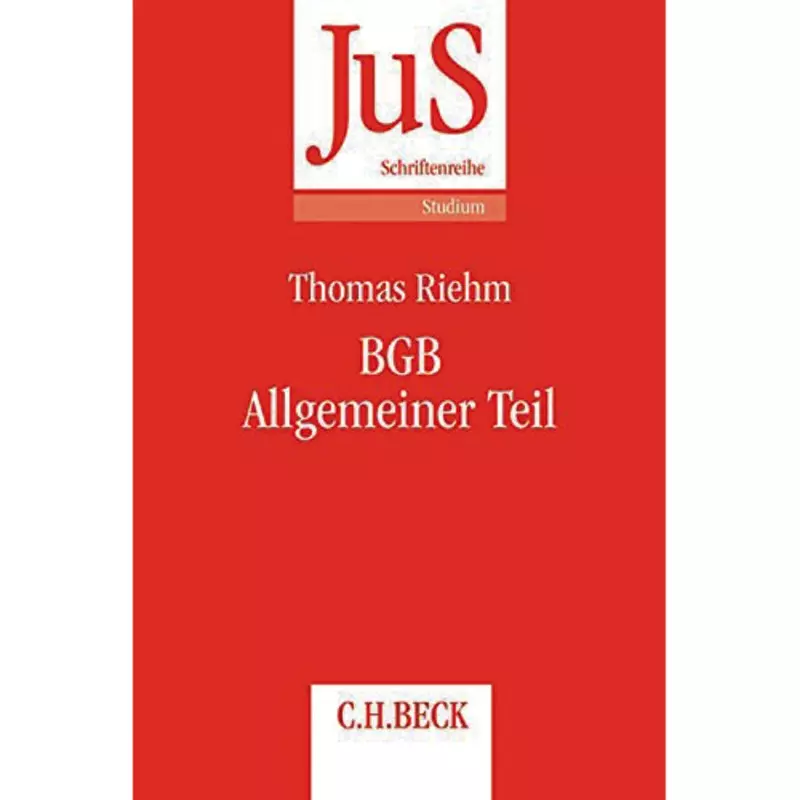 BGB Allgemeiner Teil
