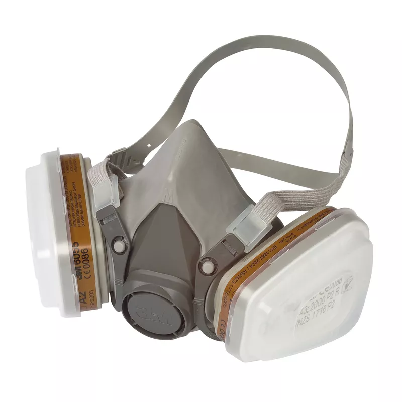3M Halbmaske A2P2 Mehrweg +Wechselfilter gr