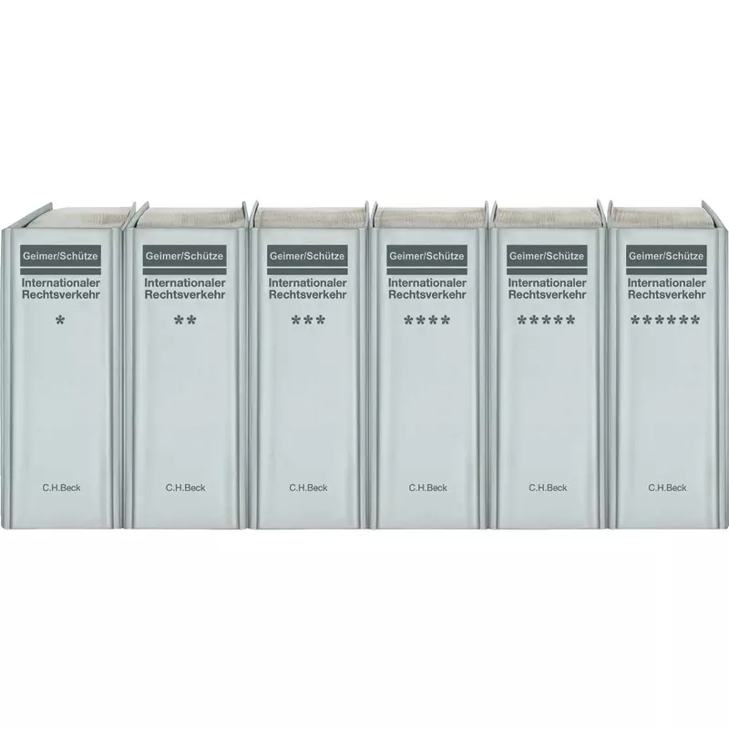 Internationaler Rechtsverkehr in Zivil- und Handelssachen - mit Fortsetzungsbezug